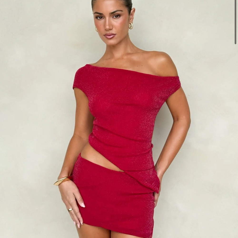 Red Set - skirt